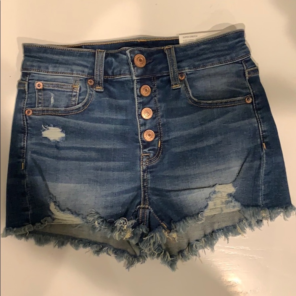 American Eagle Hi-Rise Shortie